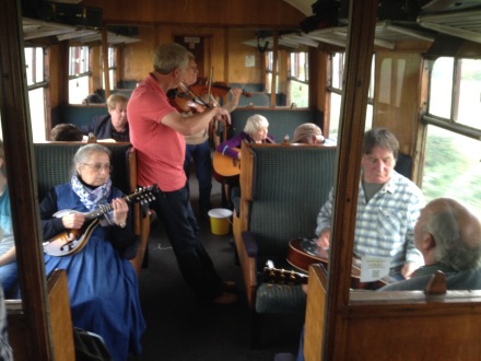 Session on the Wallingford steam train!